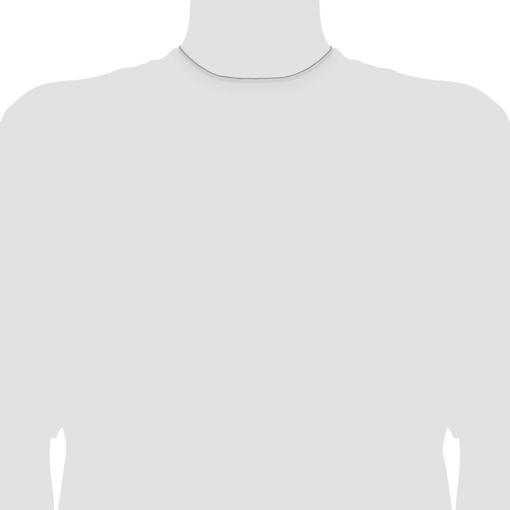 Sterling Silver .9mm Box Chain