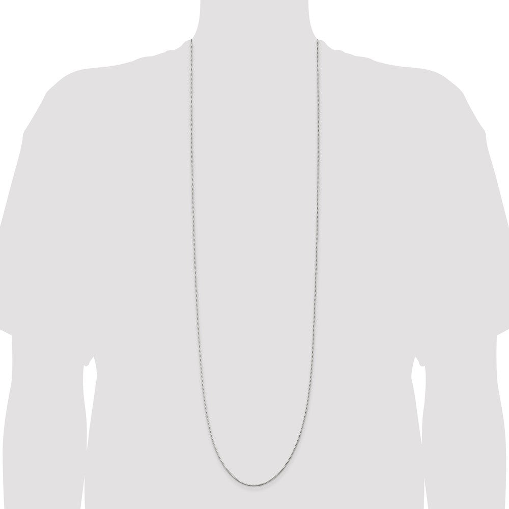 Sterling Silver 1.25mm Box Chain