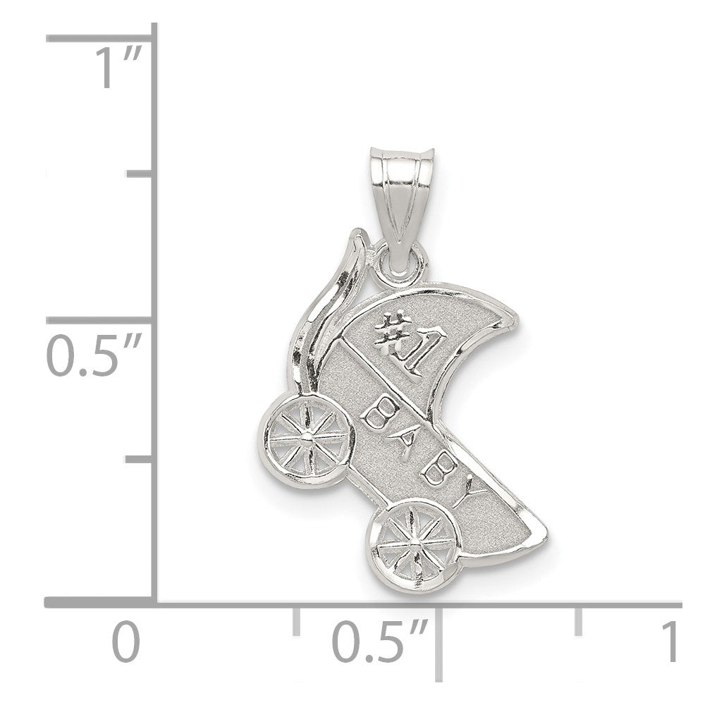 Sterling Silver #1 Charm