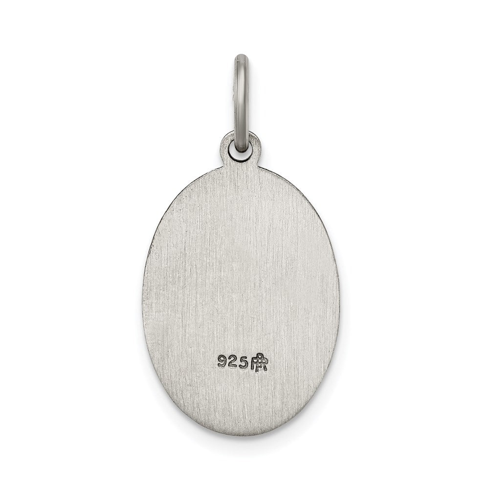 Sterling Silver Antiqued Our of Guadalupe Medal
