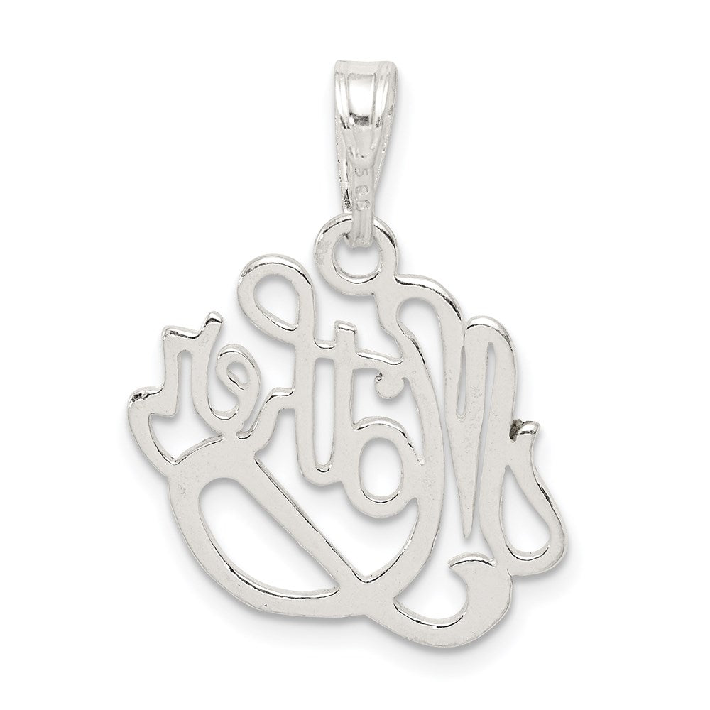 Sterling Silver Mother Pendant