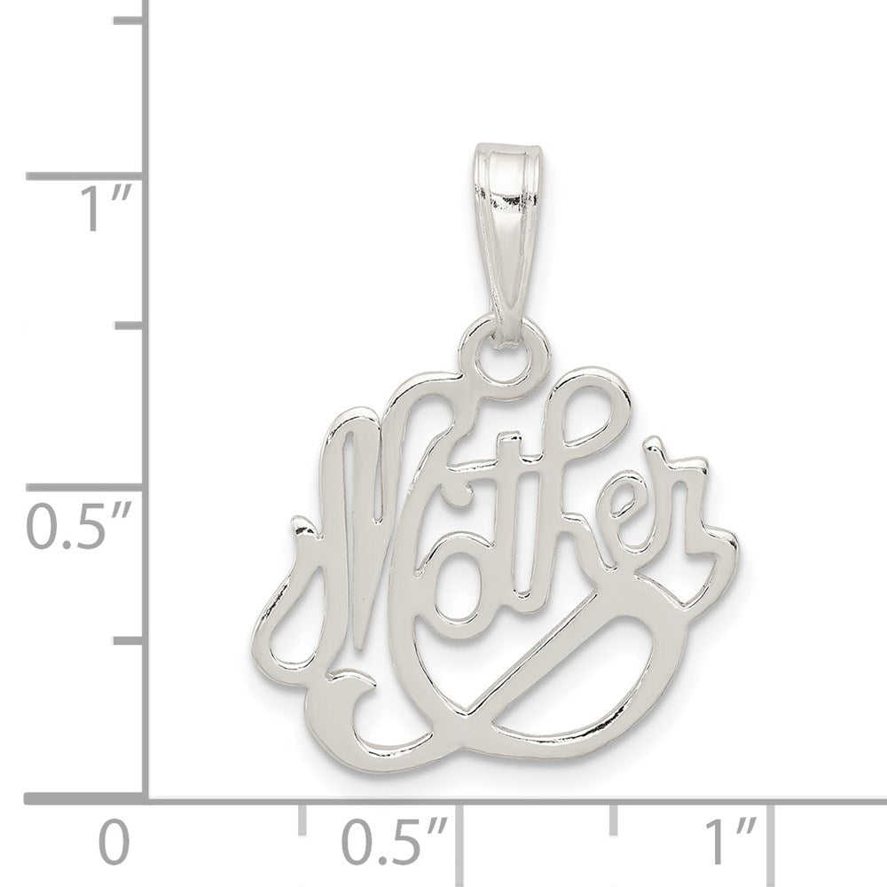 Sterling Silver Mother Pendant