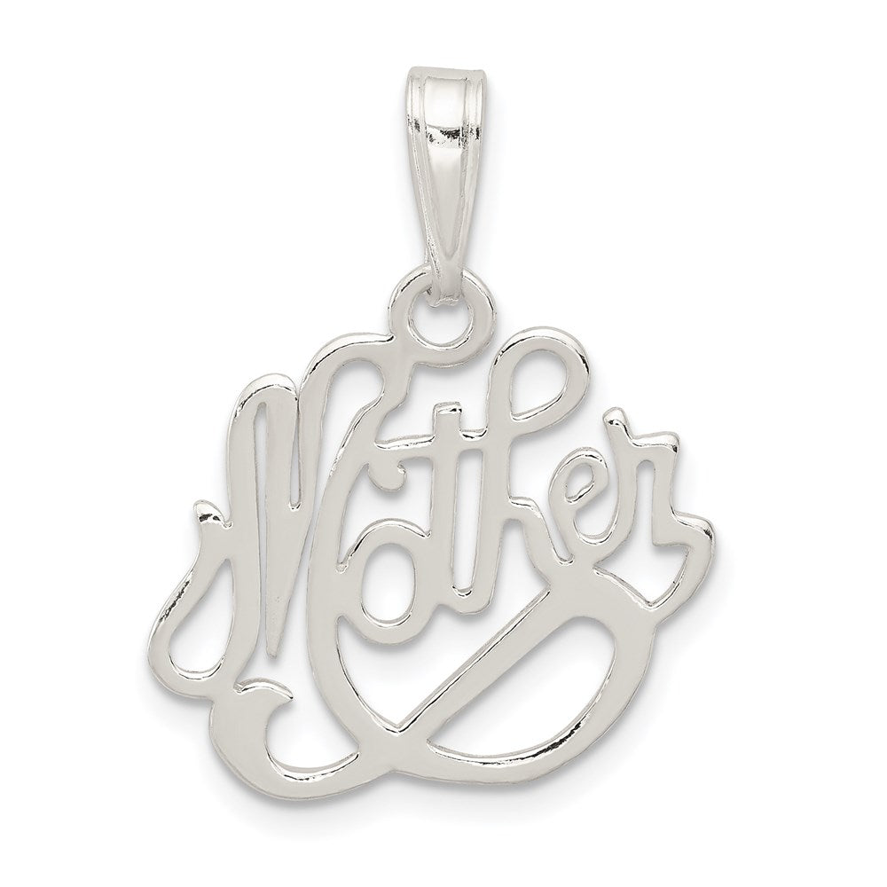 Sterling Silver Mother Pendant