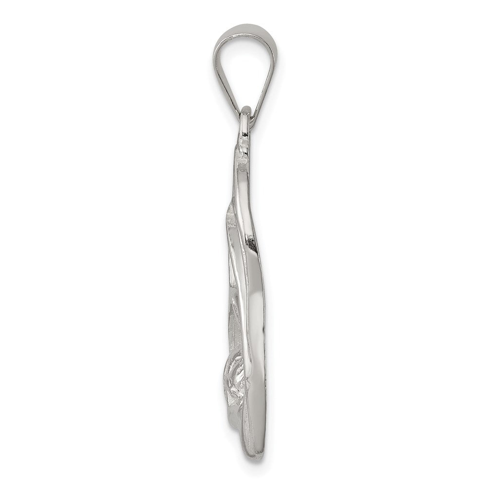 Sterling Silver Blessed Mary & Jesus Charm
