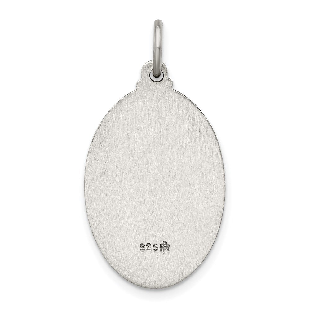 Sterling Silver Antiqued Our of Guadalupe Medal