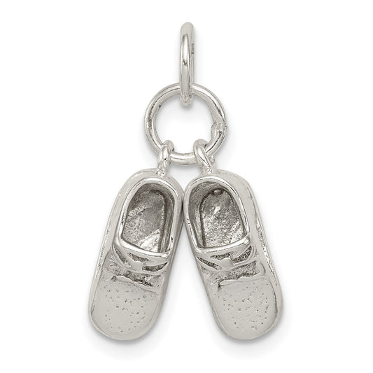 Sterling Silver Shoes Charm
