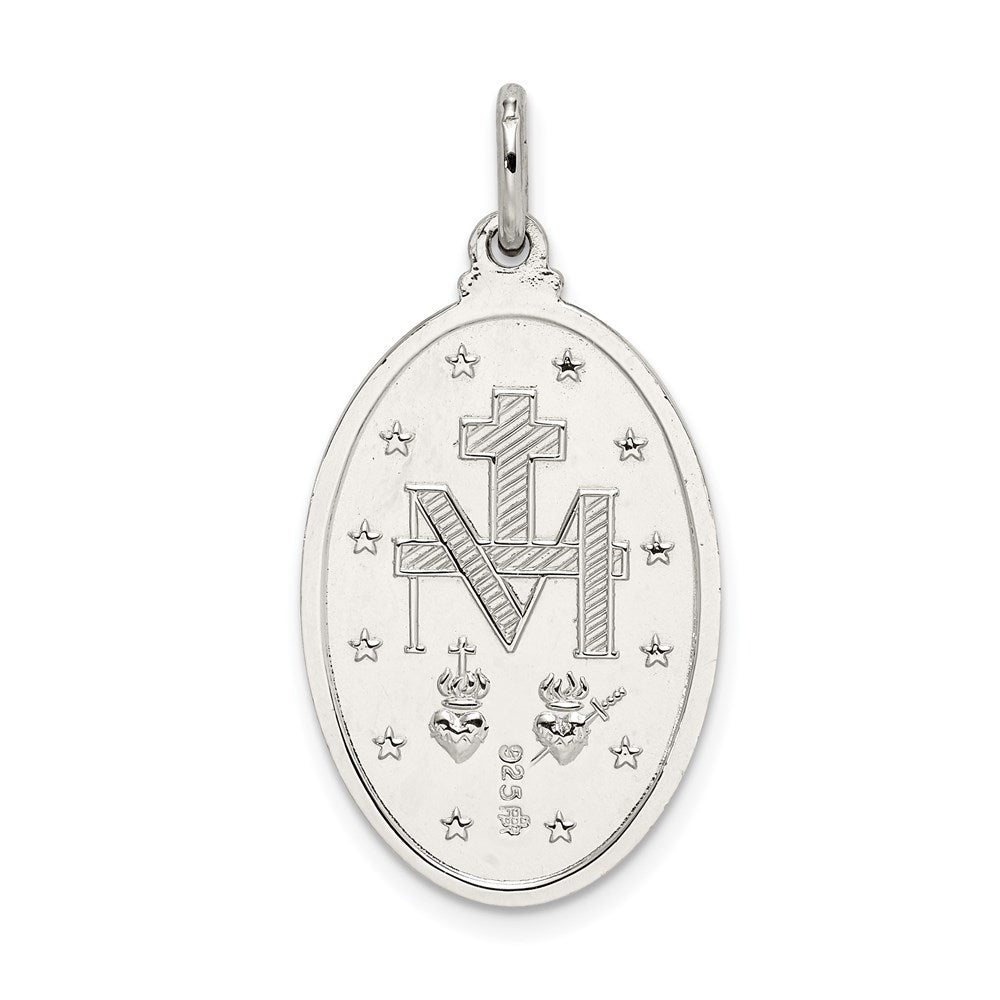 Sterling Silver Virgin Mary Medal