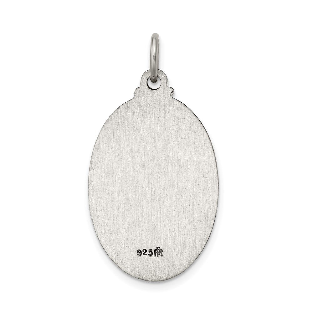 Sterling Silver Antiqued Our of Guadalupe Medal