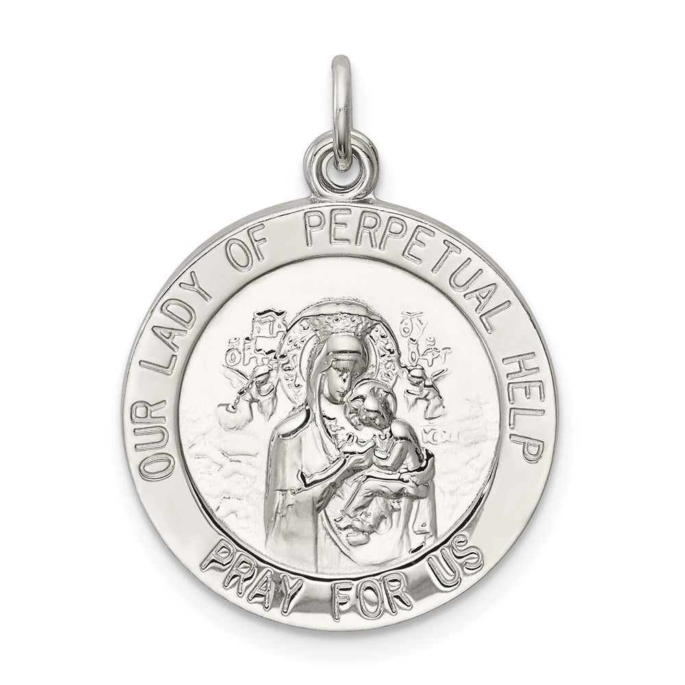 Sterling Silver Our of Perpetual Help Medal