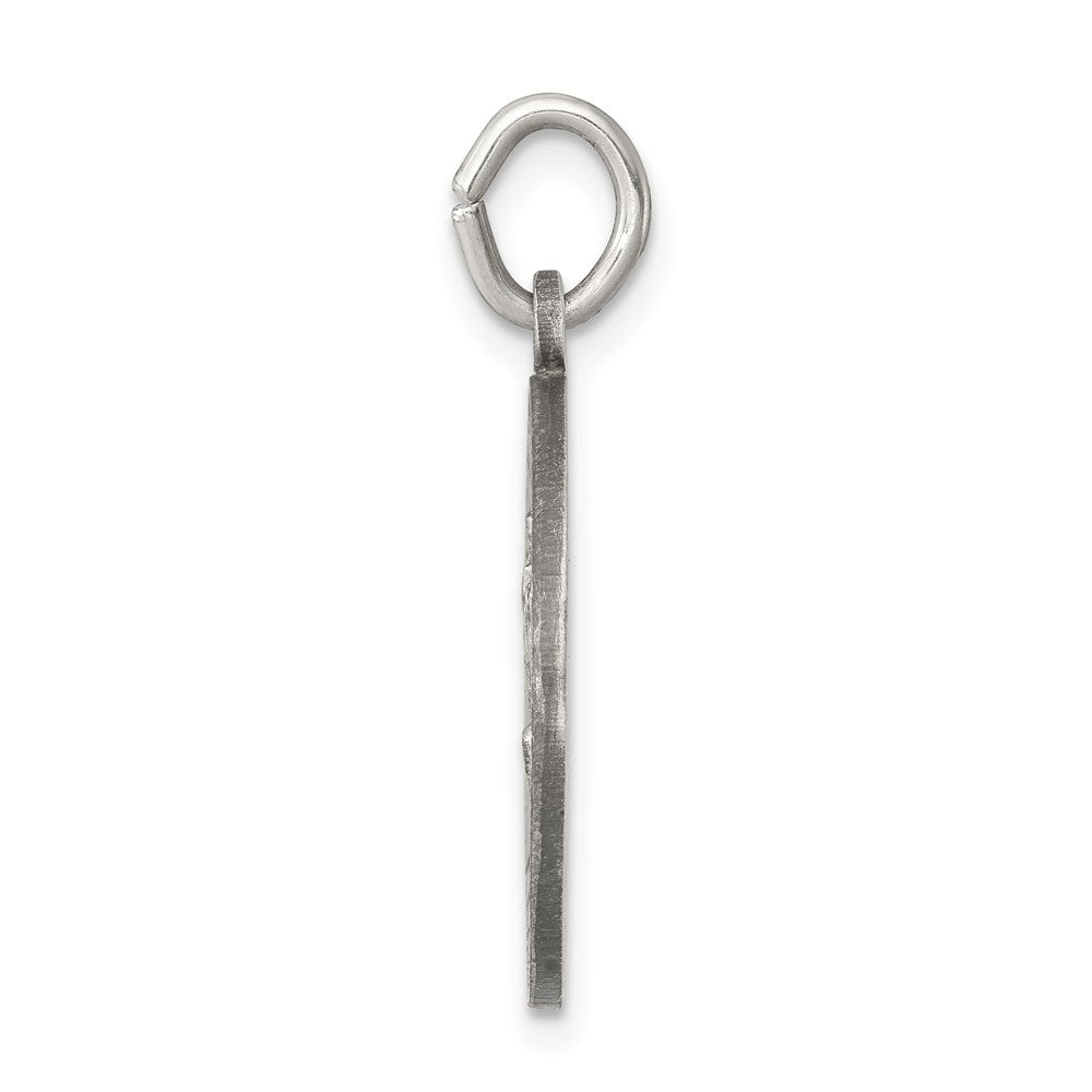 Sterling Silver Antiqued Our of Fatima Medal