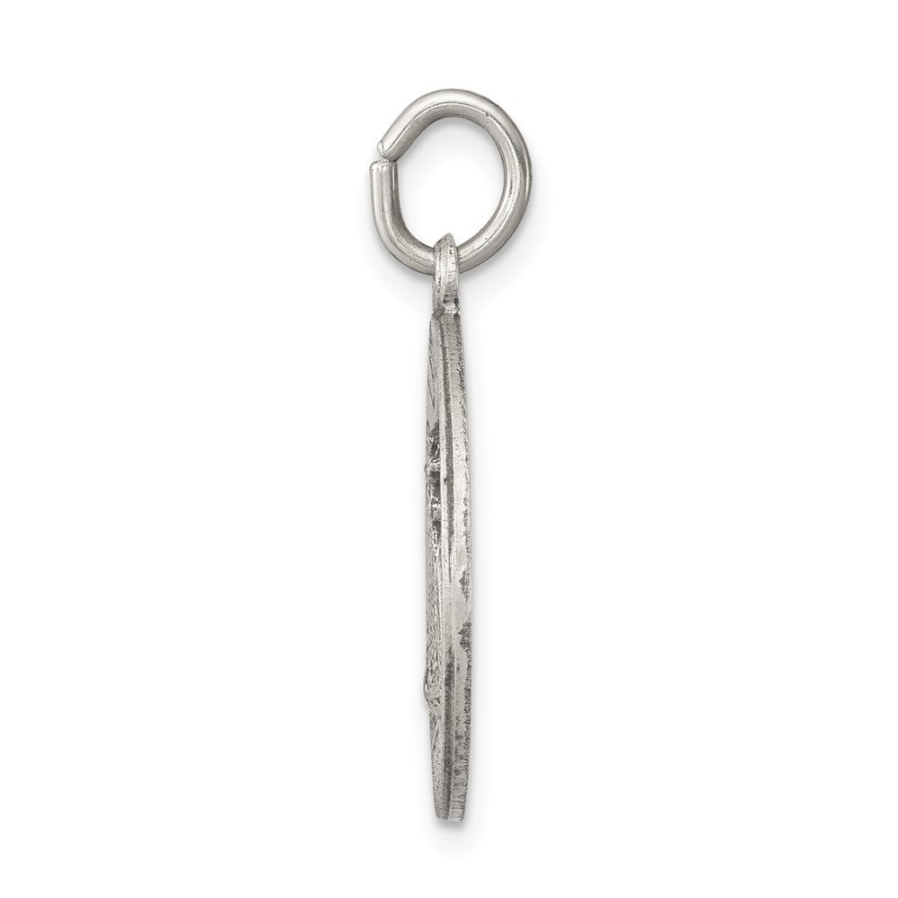 Sterling Silver Antiqued Our of Loreto Medal