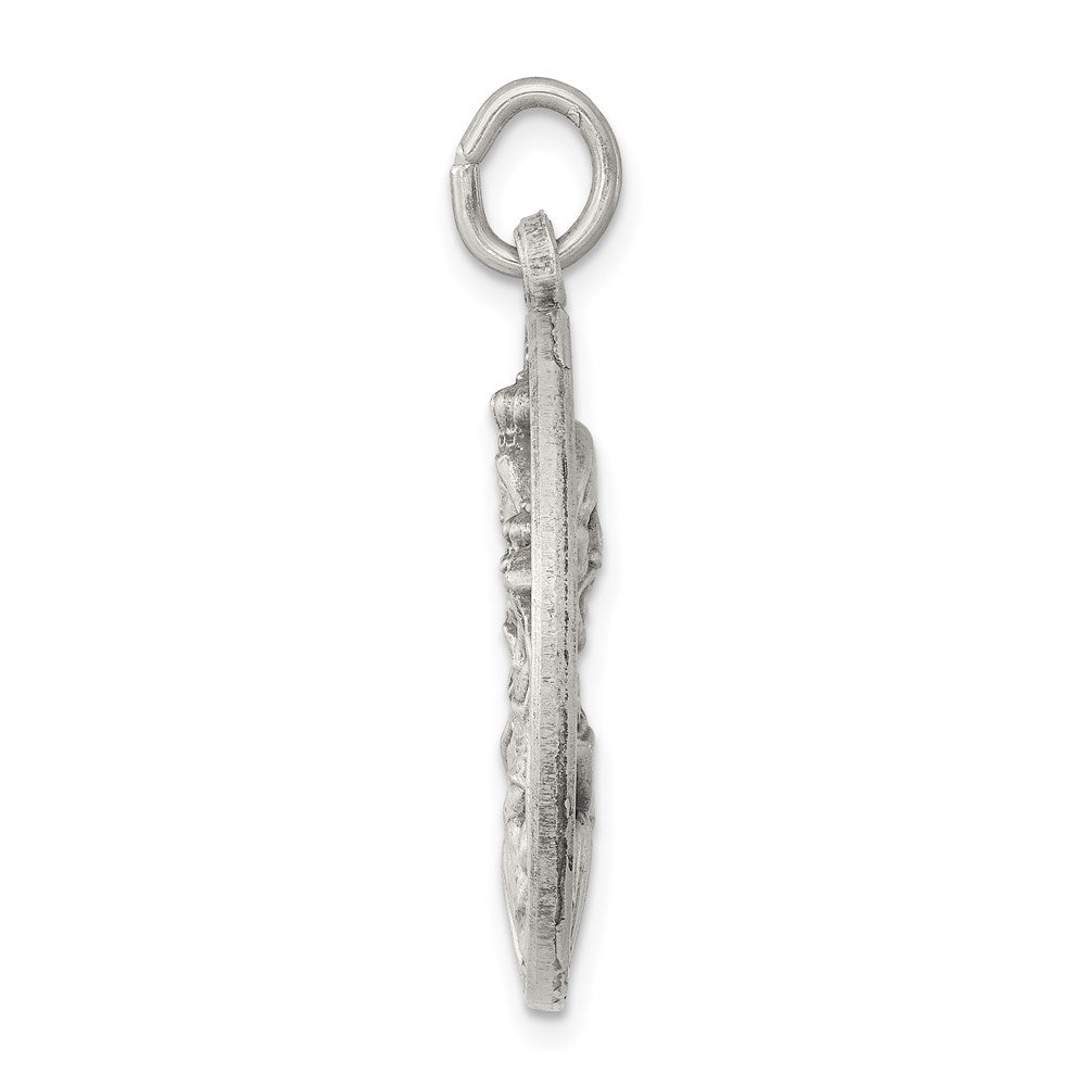 Sterling Silver Antiqued Our of the Holy Scapular Medal