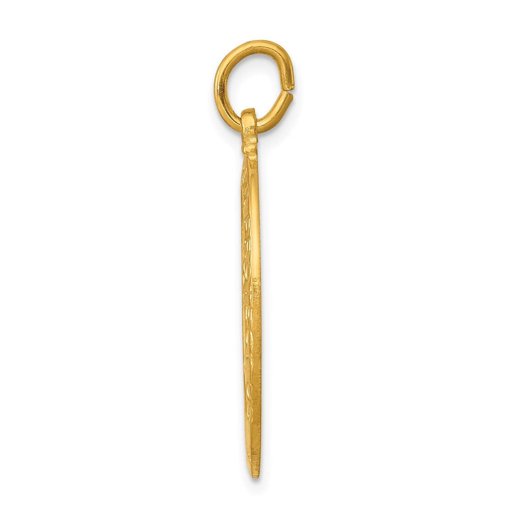 24k Gold-plated Sterling Silver Saint Christopher Medal