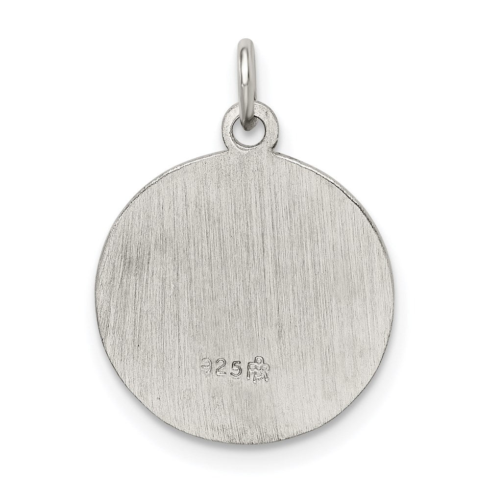 Sterling Silver Confirmation Medal
