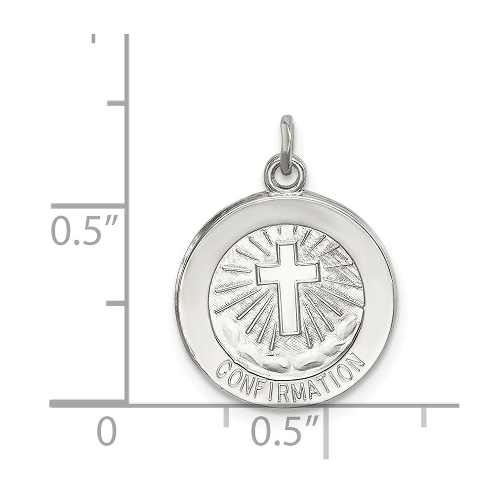 Sterling Silver Confirmation Medal