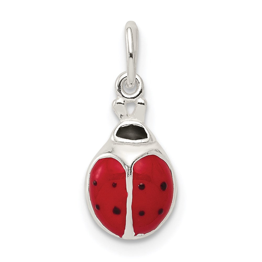 Sterling Silver Enameled Bug Charm
