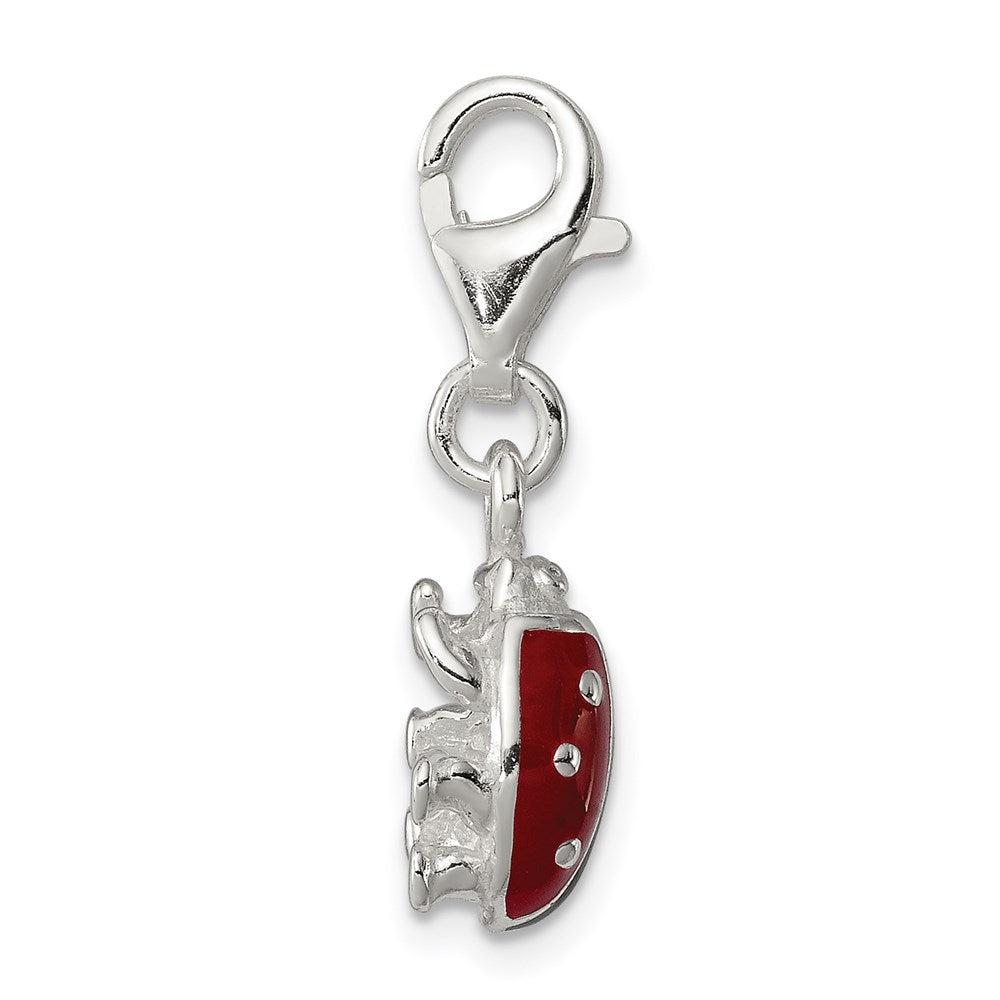 Sterling Silver Enameled Bug Charm
