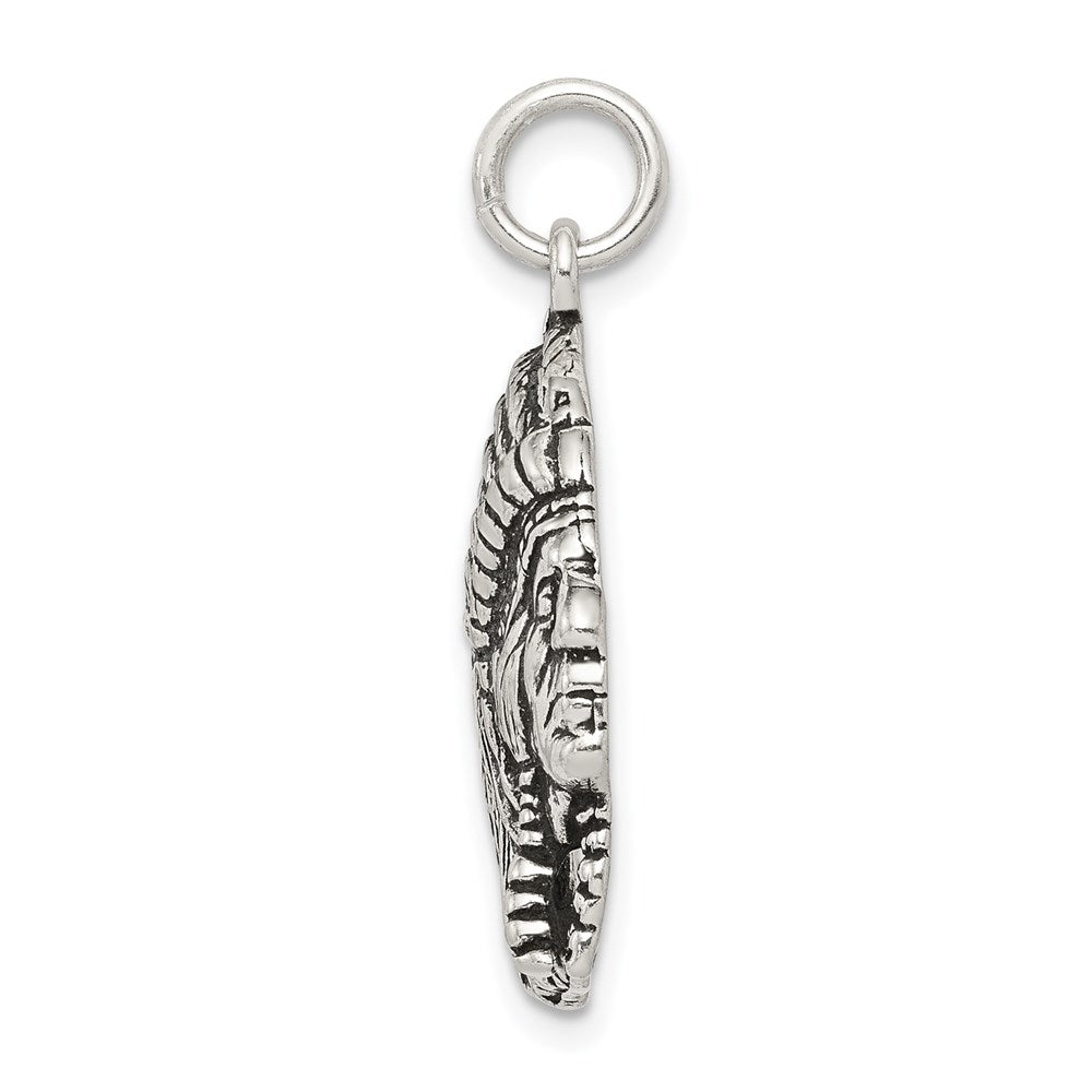 Sterling Silver Antiqued Charm