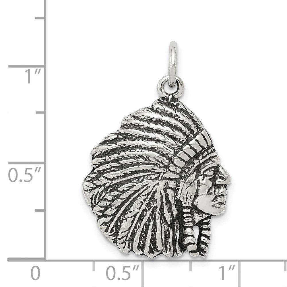 Sterling Silver Antiqued Charm