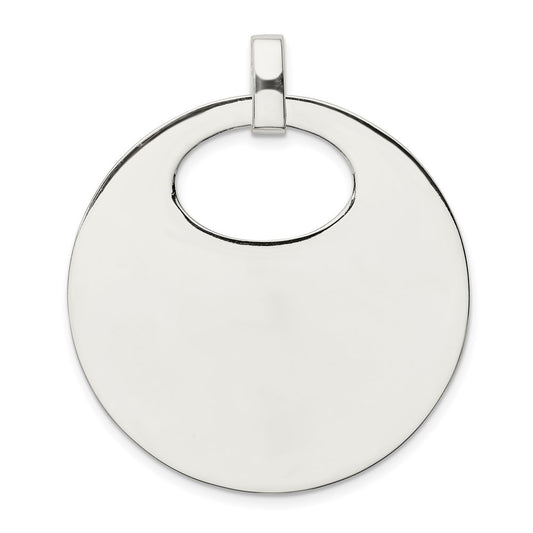 Sterling Silver Polished Pendant