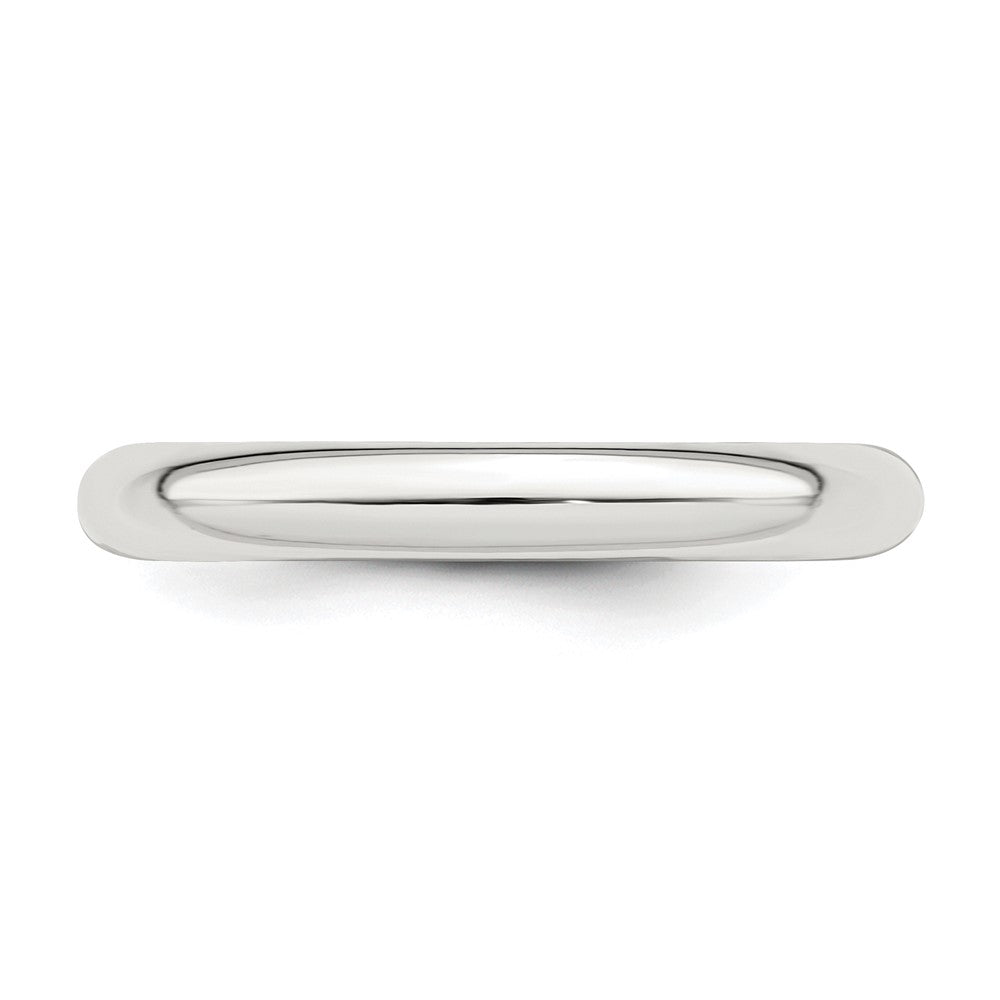 Sterling Silver 3mm Comfort Fit Size 13.5 Band