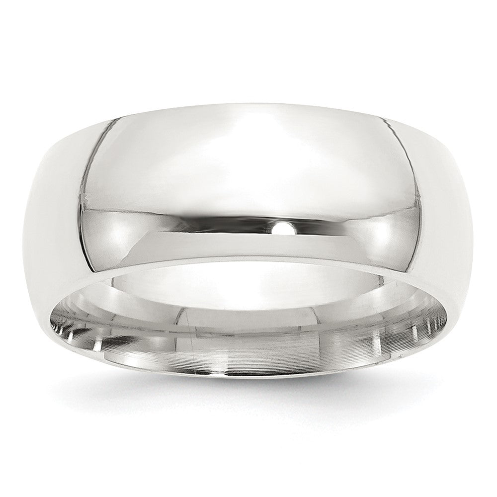 Sterling Silver 9mm Comfort Fit Size 9 Band