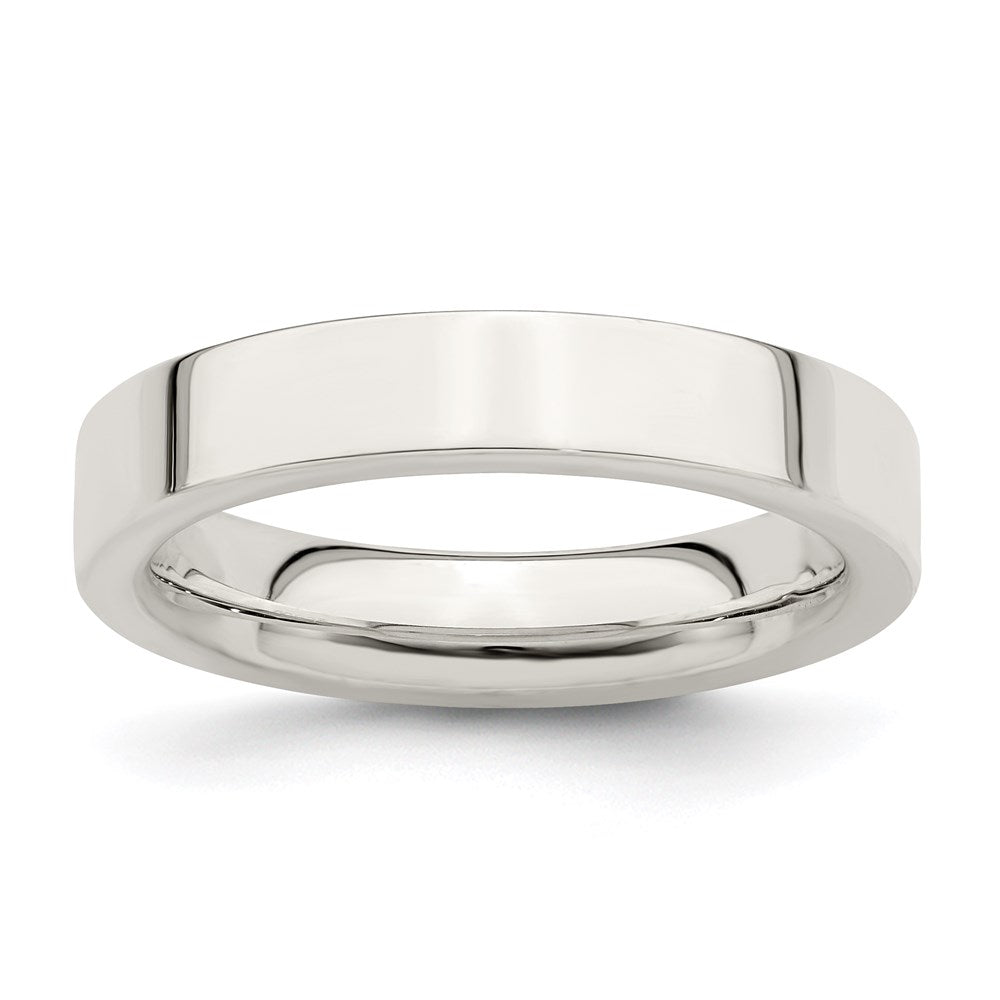 SS 4mm Comfort Fit Flat Size 16.5 Band
