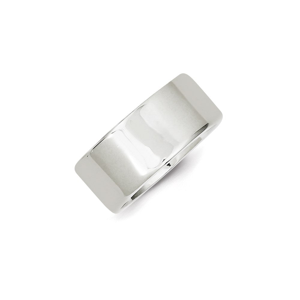 Sterling Silver 9mm Lightweight Flat Size 8.5 Band