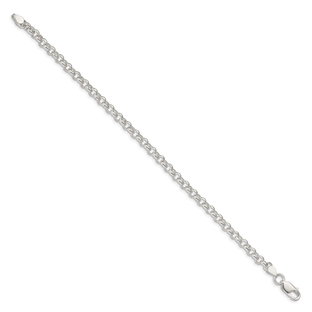 Sterling Silver 4.75mm Rolo Bracelet