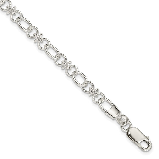 Sterling Silver Fancy Bracelet