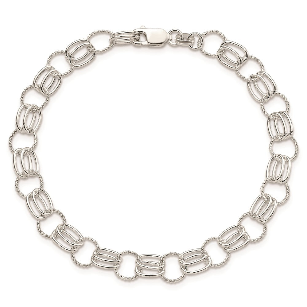 Sterling Silver Link Bracelet