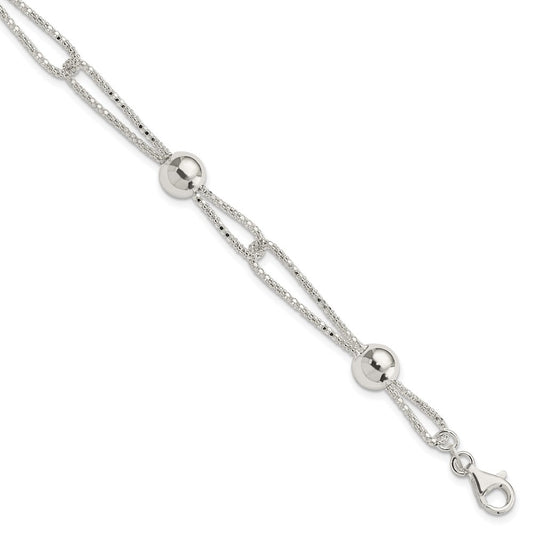 Sterling Silver Fancy Bracelet