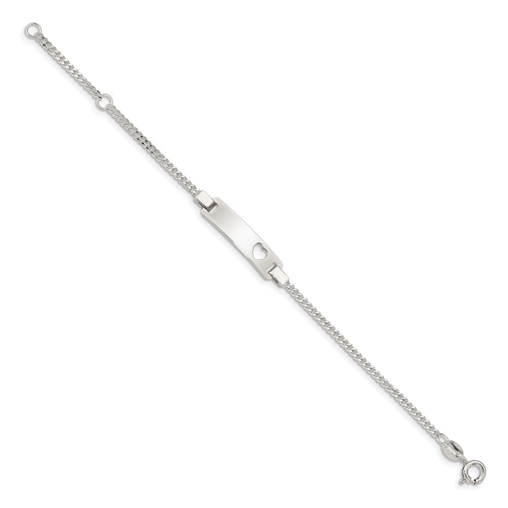 Sterling Silver Adjustable ID Bracelet