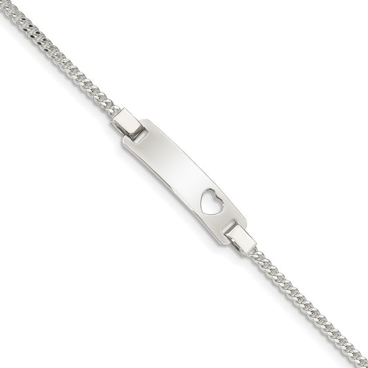 Sterling Silver Adjustable ID Bracelet