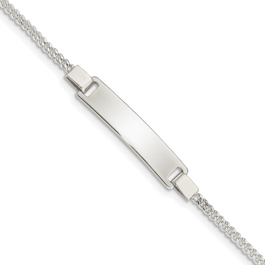 Sterling Silver Adjustable ID Bracelet