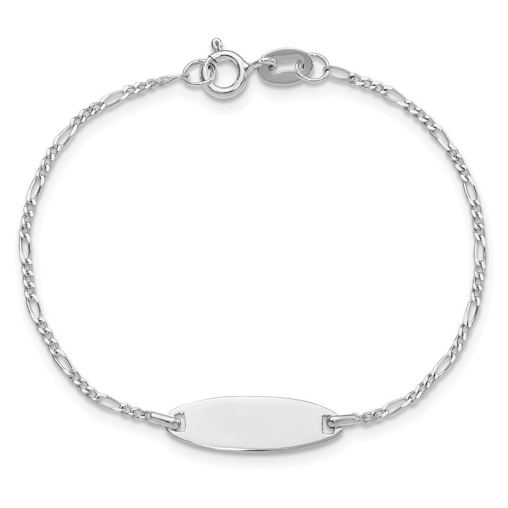 Sterling Silver Polished 6in ID Bracelet