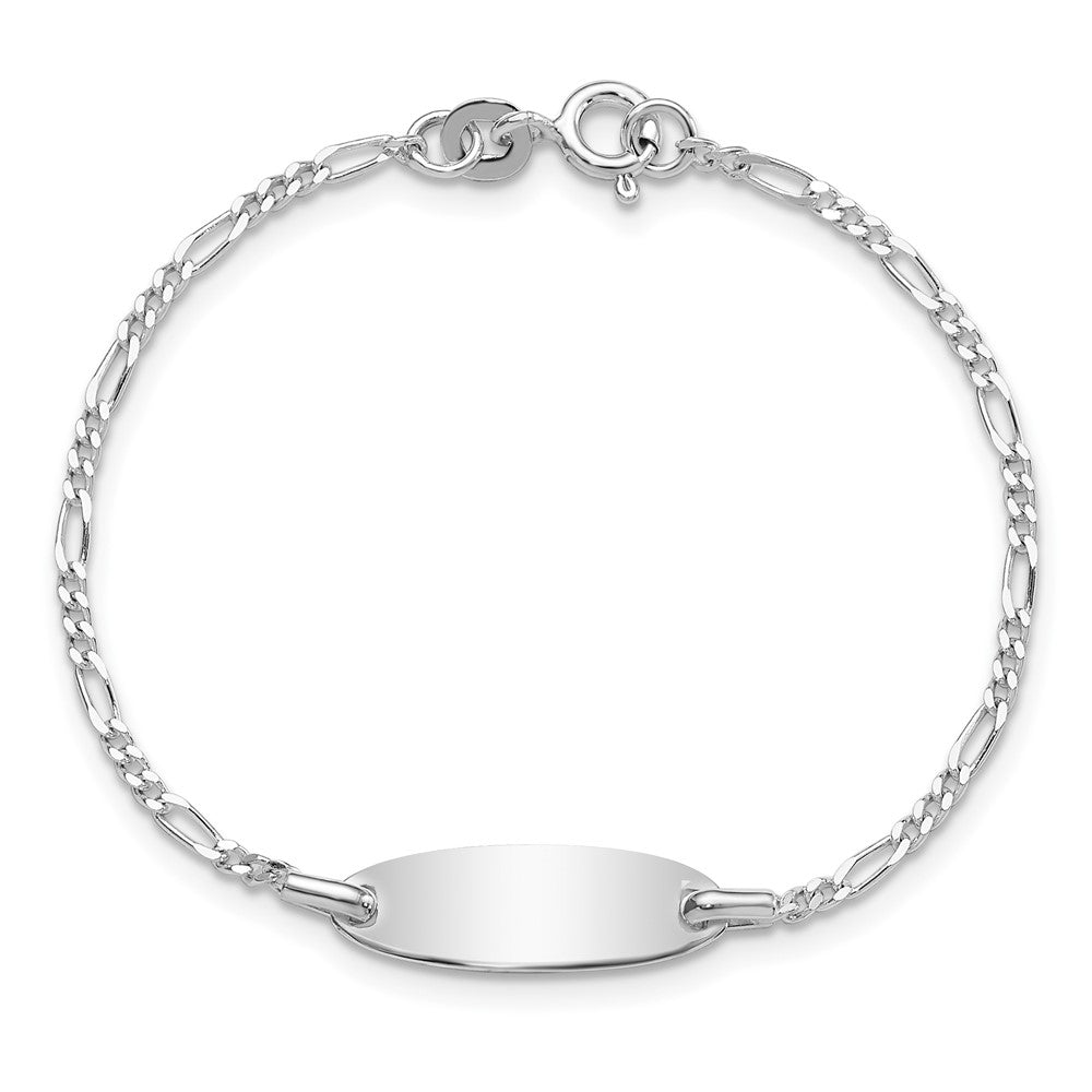Sterling Silver Polished 6in ID Bracelet