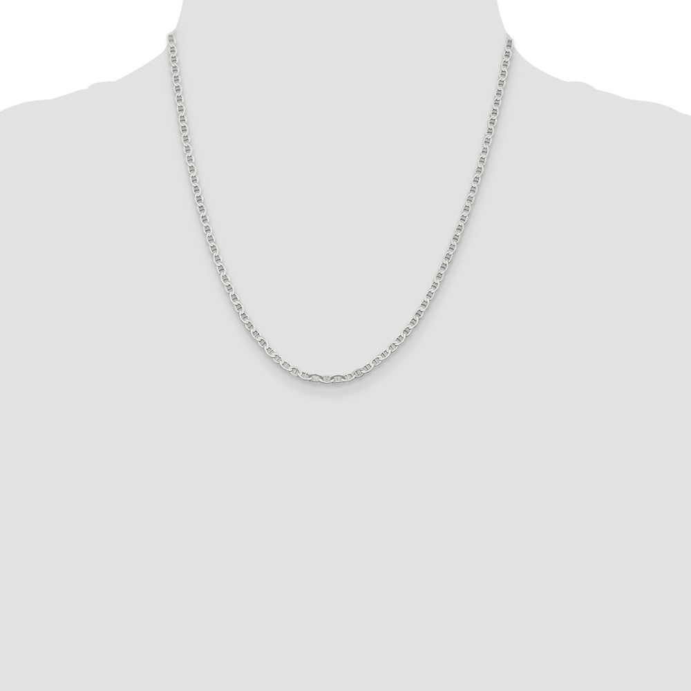 Sterling Silver 3.1mm Flat Anchor Chain