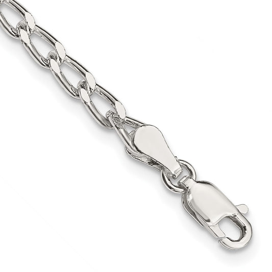 Sterling Silver 3.2mm Open Elongated Link Chain