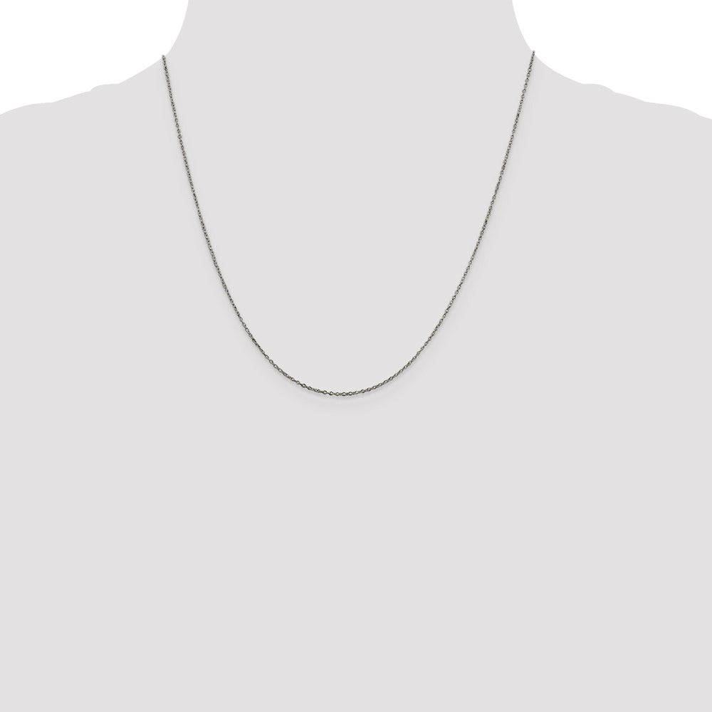 Sterling Silver 1.10mm Forzantina Cable Chain