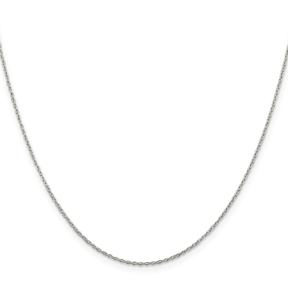 Sterling Silver 1.30mm Forzantina Cable Chain w/2in ext.