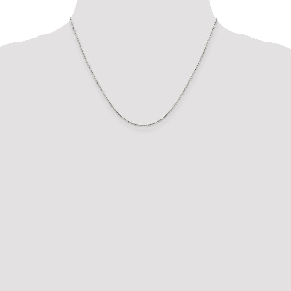 Sterling Silver .5mm Flat Link Cable Chain