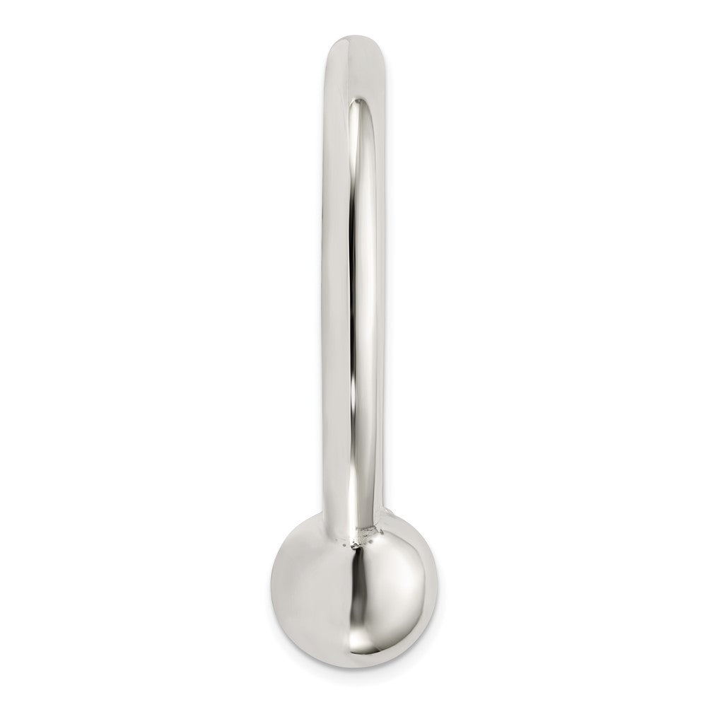 Sterling Silver 1 Screw-off Ball Key Chain