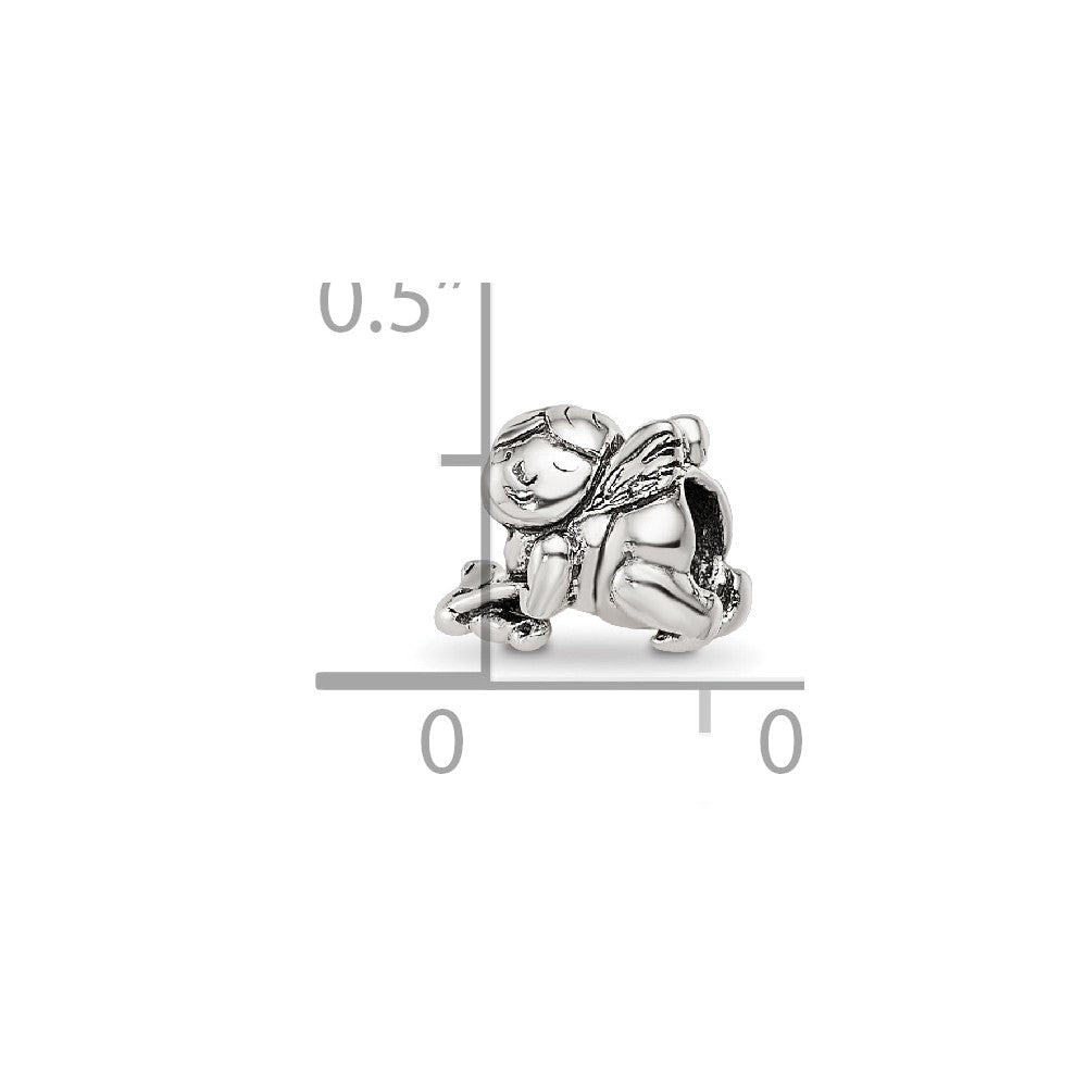 Sterling Silver Reflections Cupid Bead
