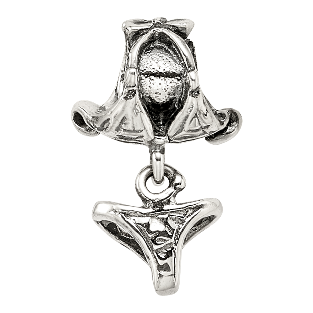 Sterling Silver Reflections Swimsuit Dangle Bead