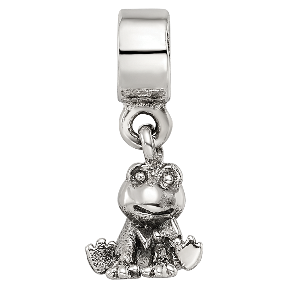 Collection Sterling Silver Frog Dangle Reflections Bead