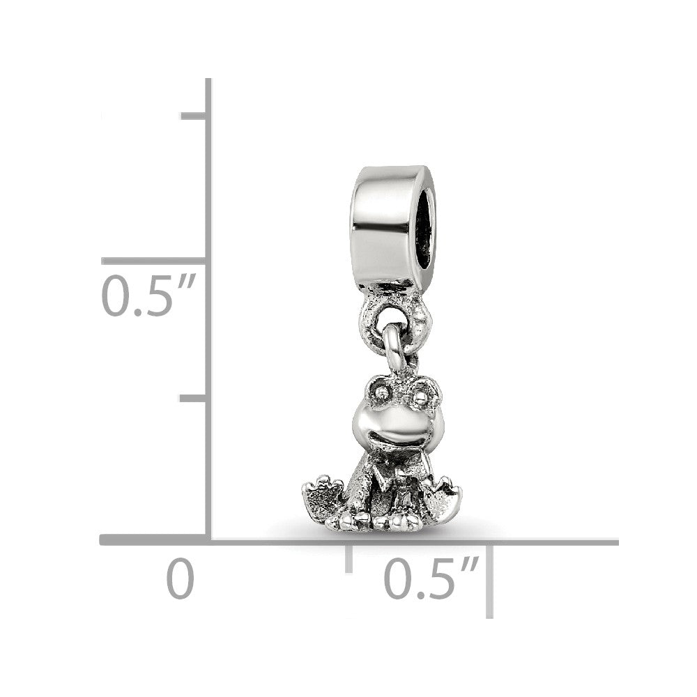 Collection Sterling Silver Frog Dangle Reflections Bead