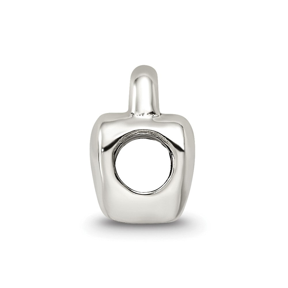 Sterling Silver Reflections Heart Lock Bead