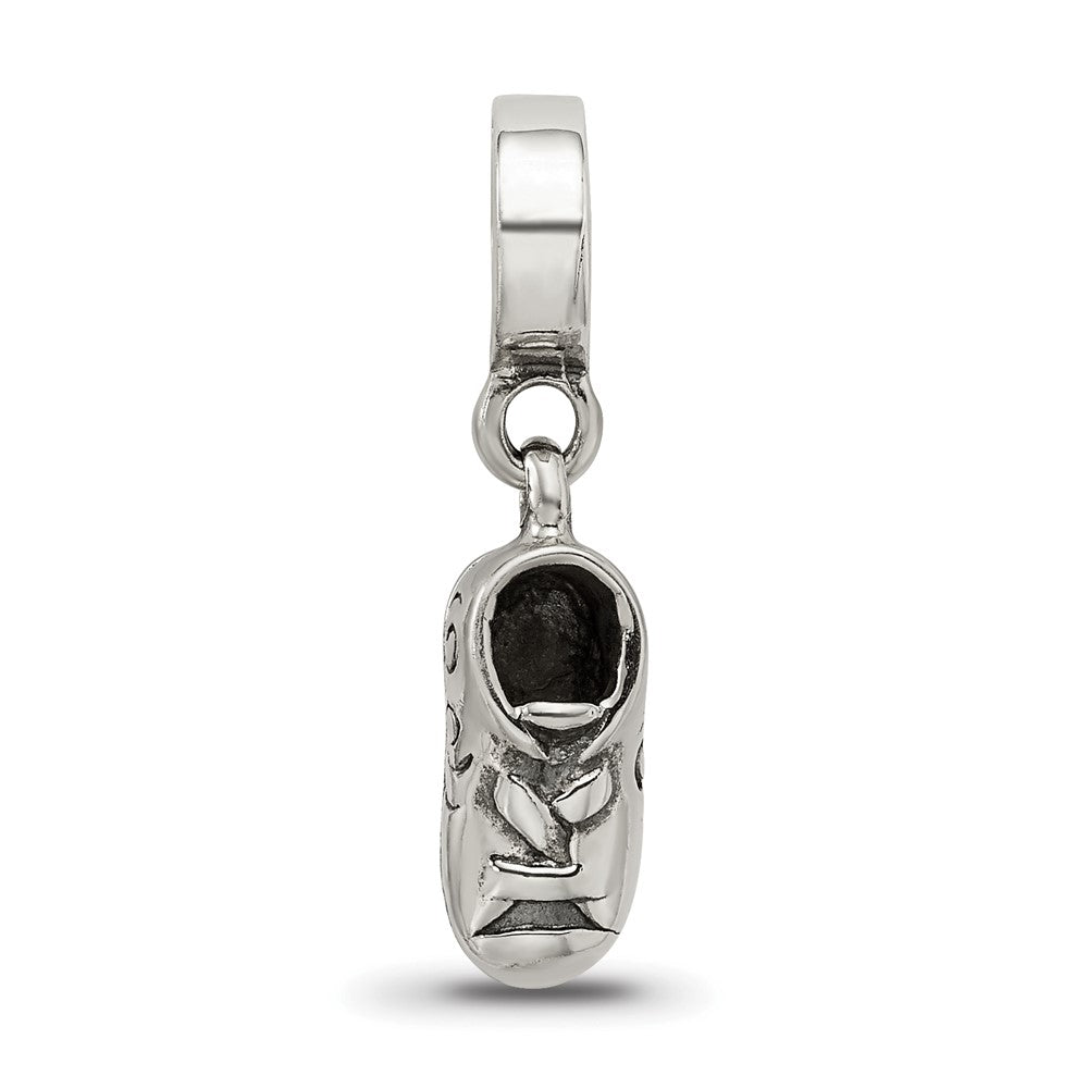 Sterling Silver Reflections Shoe Dangle Bead