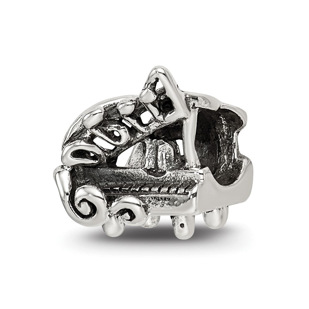 Sterling Silver Reflections Grand Piano Bead